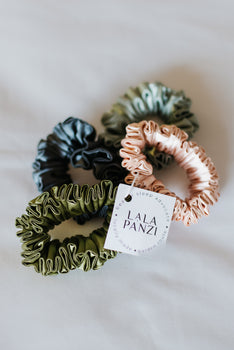 Satin Scrunchies (Pack of 4)